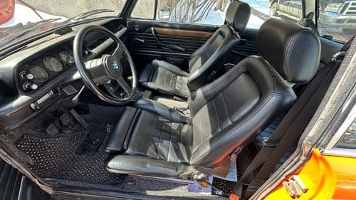 1974 BMW 2002tii interior 3
