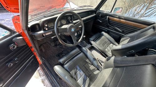 1974 BMW 2002tii interior 4